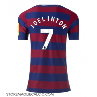 Newcastle United Joelinton #7 Maglia Gara Terza Repliche 2024-25 Donna